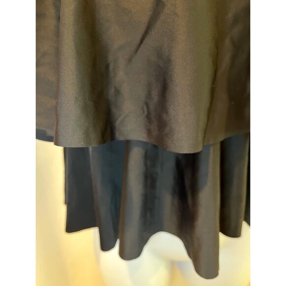 Beachsissi Ruffle Swim Top - Solid Black - NWT - Size L - Picture 2 of 5